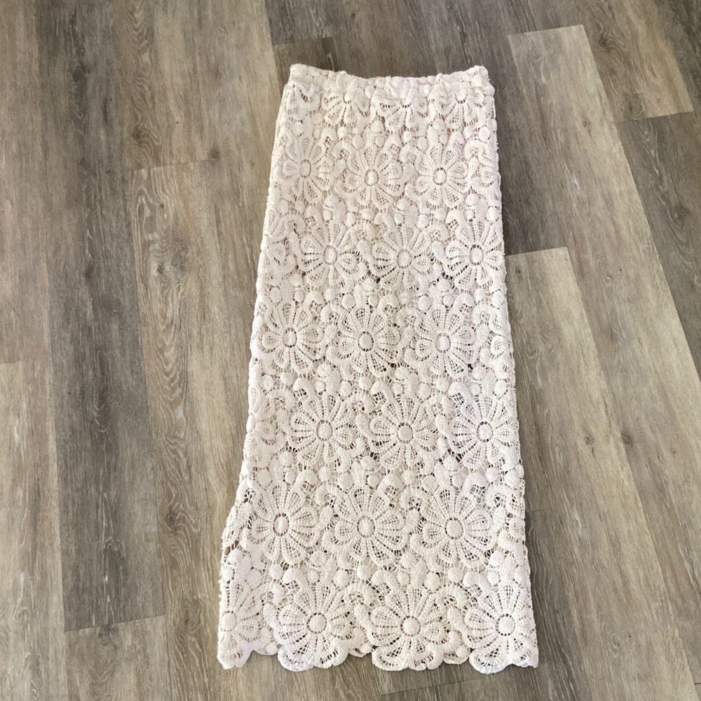 Crochet Maxi Skirt - Picture 1 of 4